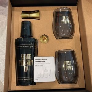 Cocktail hour shaker